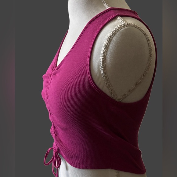 Derek Heart Magenta Tank Top Sz XL - Picture 3 of 8